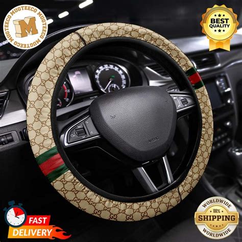 gucci wheel cover|custom gucci steering wheel cover.